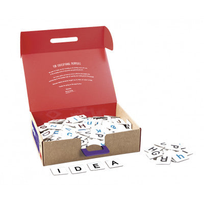 Conjunto de 216 Letras do Alfabeto - NOVEDUC Equipamento Laboratório e Formação Profissional