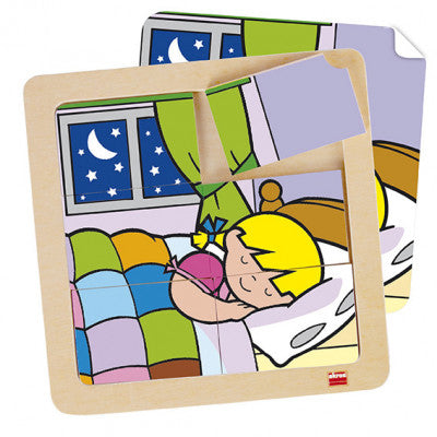 Conjunto Puzzles com 6 Peças Zaro e Nita - NOVEDUC Equipamento Laboratório e Formação Profissional