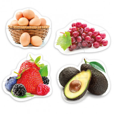 Maxi - Puzzles: Alimentos Saudáveis - NOVEDUC Equipamento Laboratório e Formação Profissional