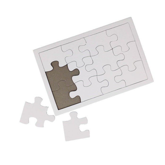 Conjunto de 10 Puzzle com 12 Peças para Decoração