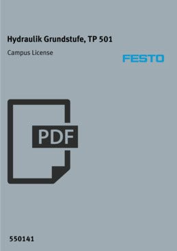 Licença de Campus, Hidráulica Nivel Básico TP 501 - NOVEDUC Equipamento Laboratório e Formação Profissional550141