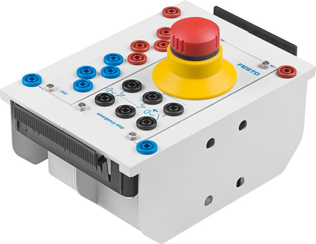 Botão de segurança - NOVEDUC Equipamento Laboratório e Formação Profissional567261