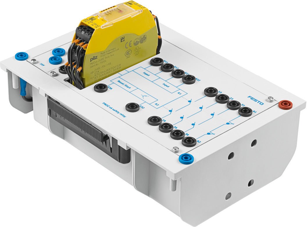 Comutador de segurança para paragem de emergência e porta de proteção - NOVEDUC Equipamento Laboratório e Formação Profissional567262