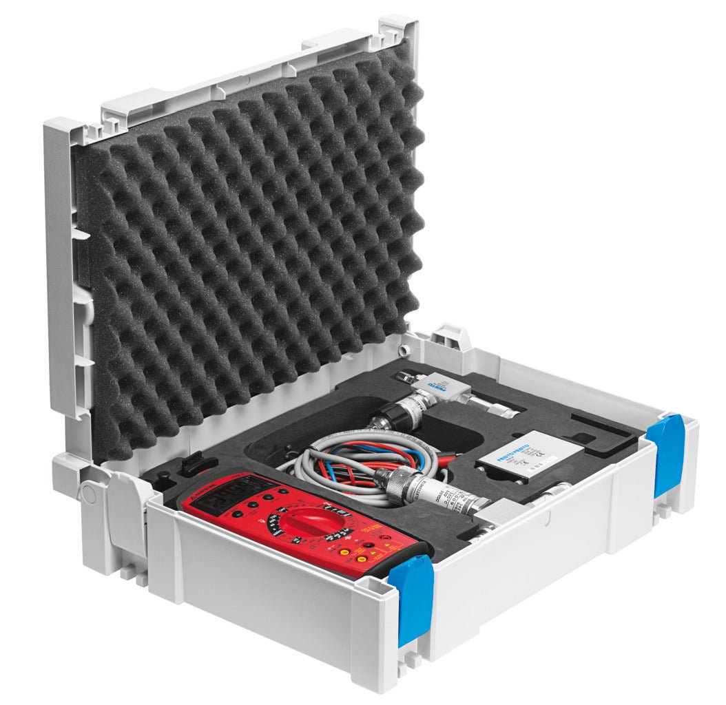 Conjunto de dispositivos de medição de hidráulica - NOVEDUC Equipamento Laboratório e Formação Profissional177468