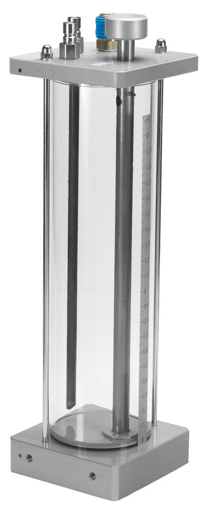 Depósito de medição para óleo hidráulico - NOVEDUC Equipamento Laboratório e Formação Profissional541134