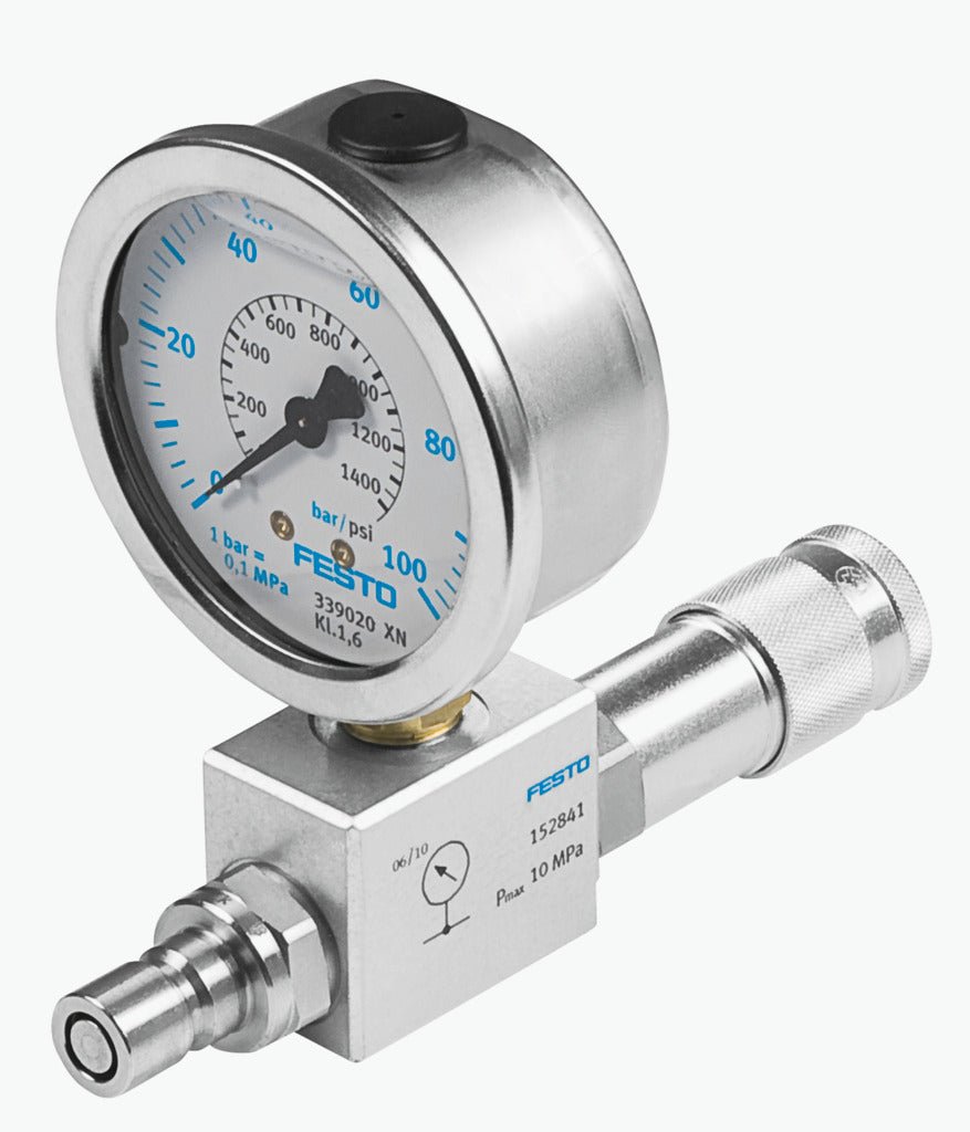 Manómetro, máx. 10 MPa - NOVEDUC Equipamento Laboratório e Formação Profissional152841