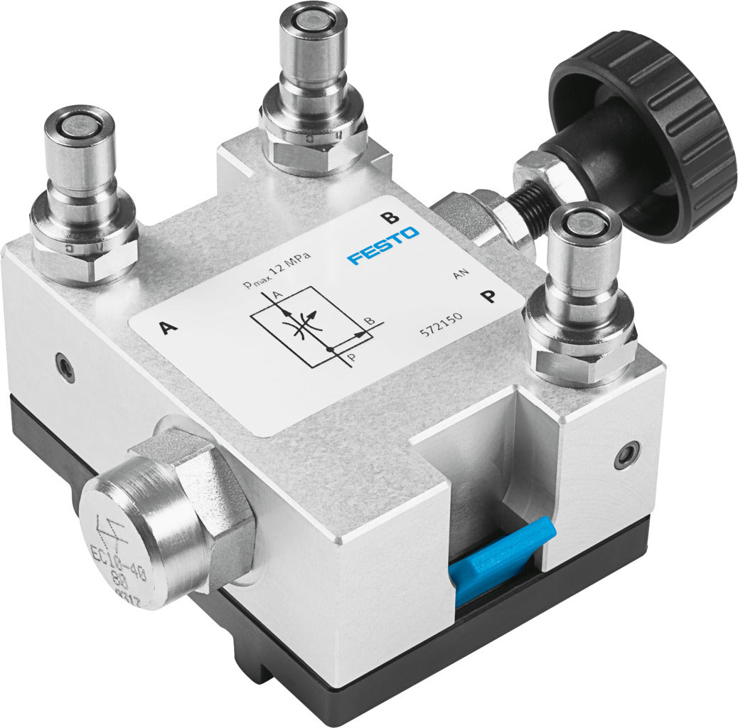 Válvula de controlo de fluxo de 3 vias - NOVEDUC Equipamento Laboratório e Formação Profissional572150