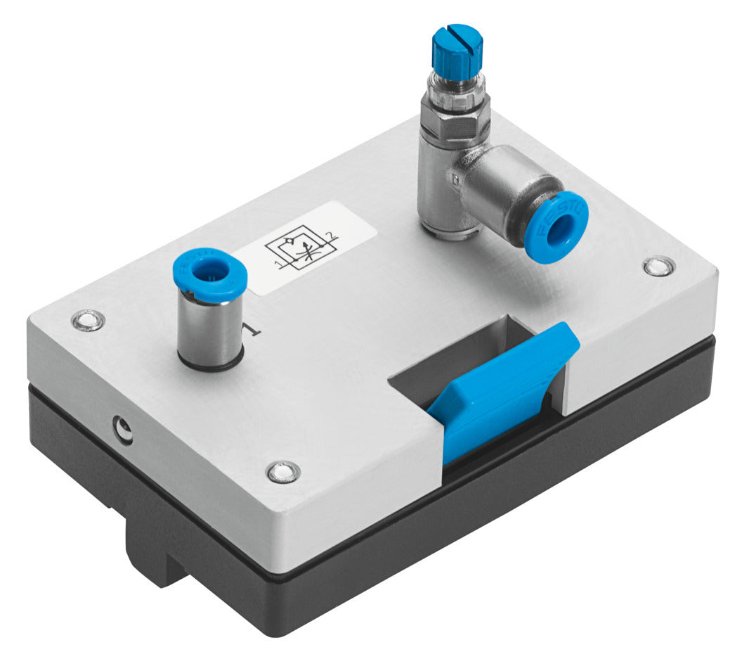 Válvula de controlo de fluxo unidirecional - NOVEDUC Equipamento Laboratório e Formação Profissional