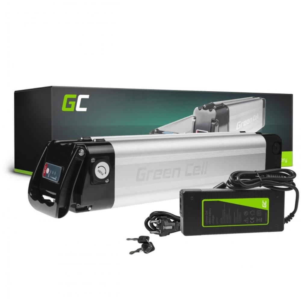 Bateria P/ E-Bike 24V 10.4Ah C/ Carregador Green Cell - NOVEDUC Equipamento Laboratório e Formação Profissional