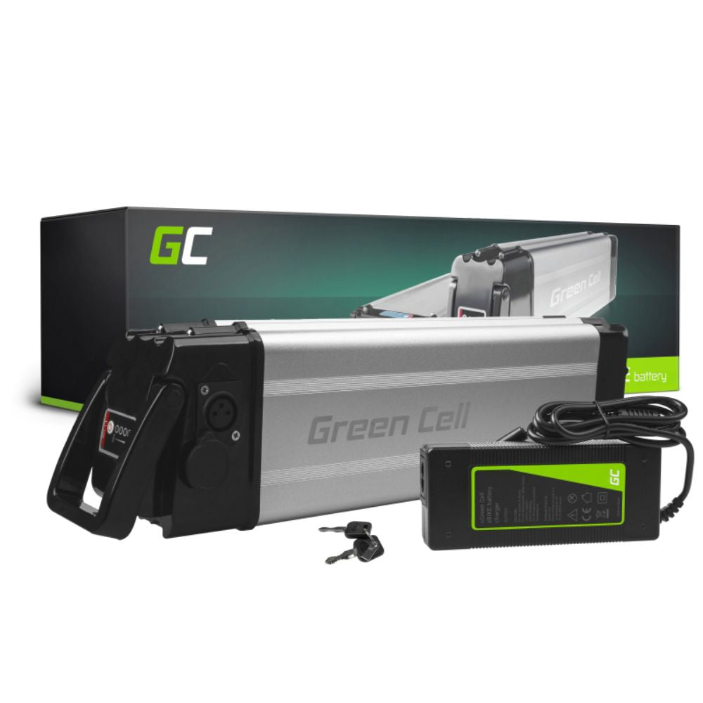 Bateria P/ E-Bike 24V 12Ah C/ Carregador Green Cell - NOVEDUC Equipamento Laboratório e Formação Profissional