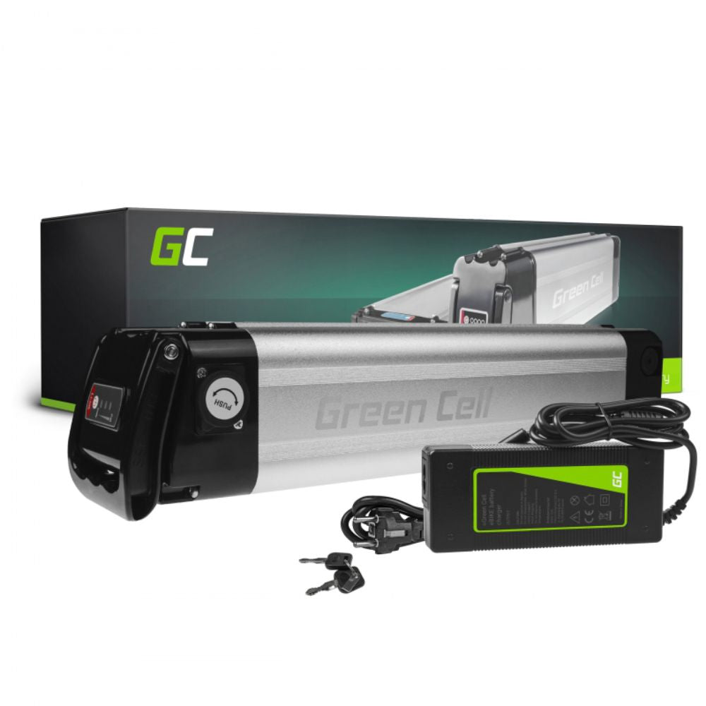 Bateria P/ E-Bike 24V 8.8Ah C/ Carregador Green Cell - NOVEDUC Equipamento Laboratório e Formação Profissional