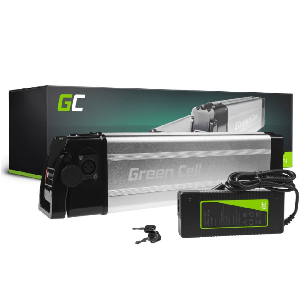 Bateria P/ E-Bike 36V 11Ah C/ Carregador Green Cell - NOVEDUC Equipamento Laboratório e Formação Profissional