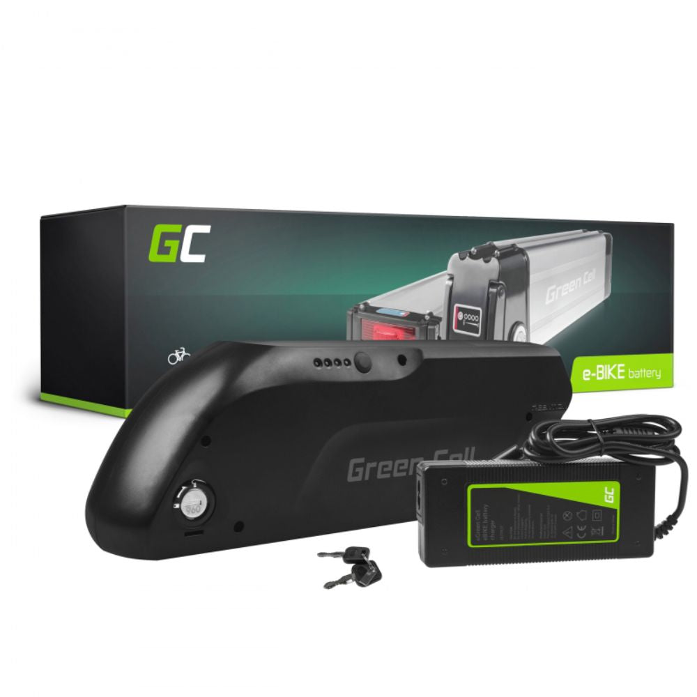 Bateria P/ E-Bike 36V 13Ah C/ Carregador Green Cell - NOVEDUC Equipamento Laboratório e Formação Profissional