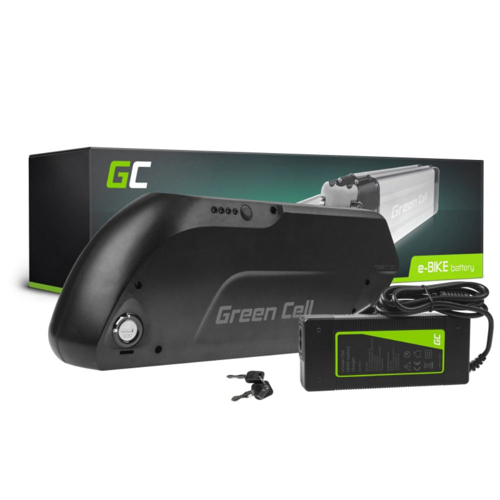 Bateria P/ E-Bike 36V 15.6Ah C/ Carregador Green Cell - NOVEDUC Equipamento Laboratório e Formação Profissional