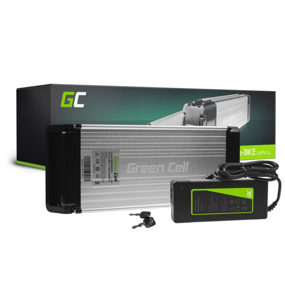 Bateria P/ E-Bike 36V 15Ah C/ Carregador Green Cell - NOVEDUC Equipamento Laboratório e Formação Profissional
