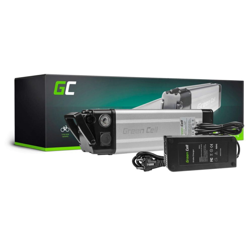Bateria P/ E-Bike 36V 8.8Ah C/ Carregador Green Cell - NOVEDUC Equipamento Laboratório e Formação Profissional