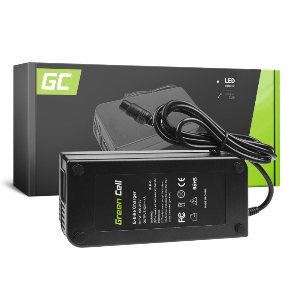 Carregador De Baterias E-Bike 3P 42V 4A Green Cell - NOVEDUC Equipamento Laboratório e Formação Profissional
