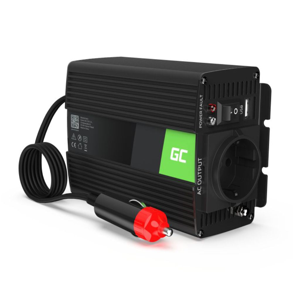 Conversor 24V-230V 150W Onda Pura Green Cell - NOVEDUC Equipamento Laboratório e Formação Profissional