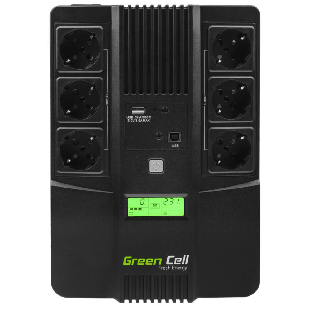 Ups 800Va 480W 230V Green Cell - NOVEDUC Equipamento Laboratório e Formação Profissional