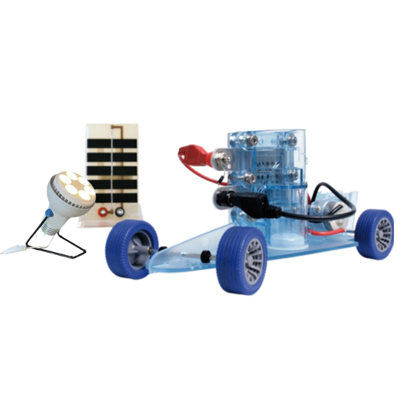 Kit didático de hidrogénio Heliocentris com carro movido a célula de combustívelաժողով