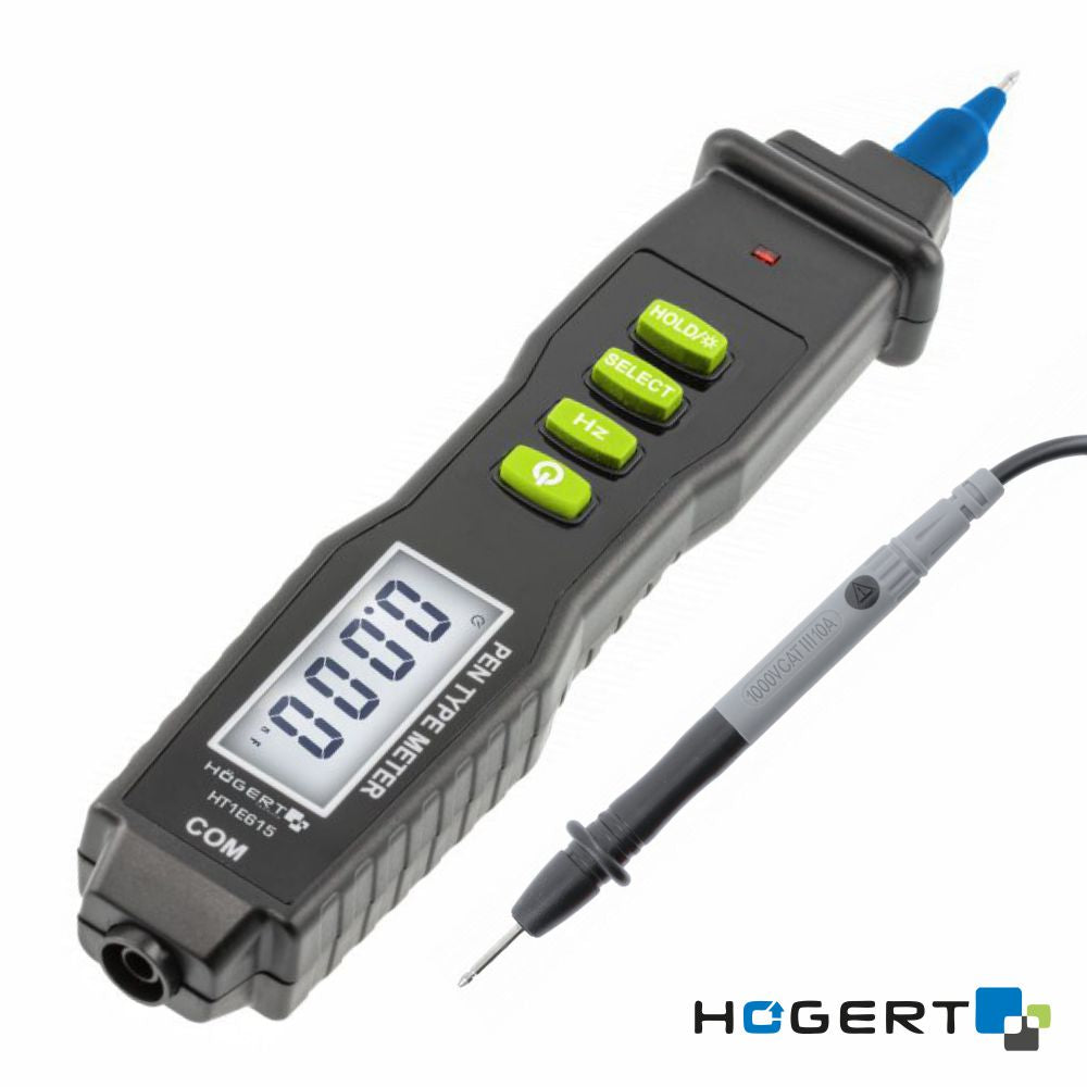Multímetro Digital Tipo Caneta Hogert - NOVEDUC Equipamento Laboratório e Formação Profissional