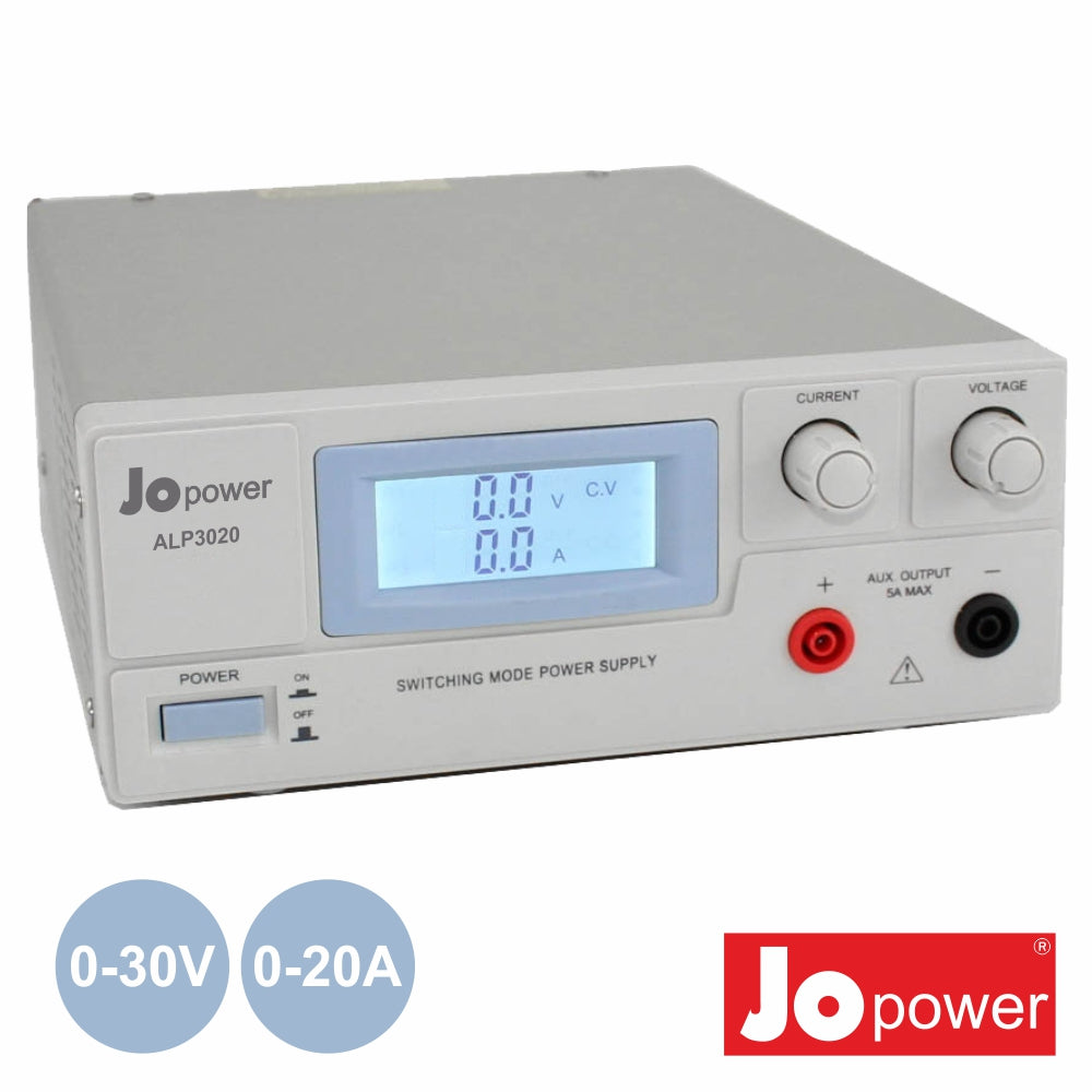 Fonte De Alimentação Digital 030V / 020A Jopower - NOVEDUC Equipamento Laboratório e Formação Profissional