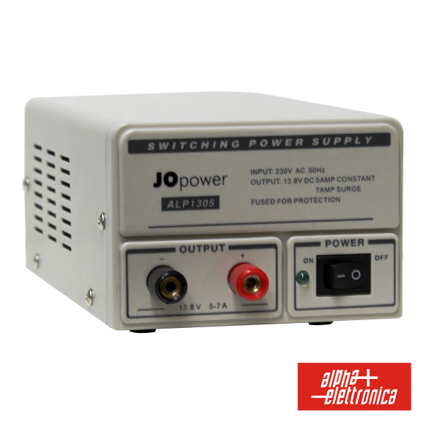 Fonte De Alimentação Estabilizada 13.8V 5/7A Jopower - NOVEDUC Equipamento Laboratório e Formação Profissional
