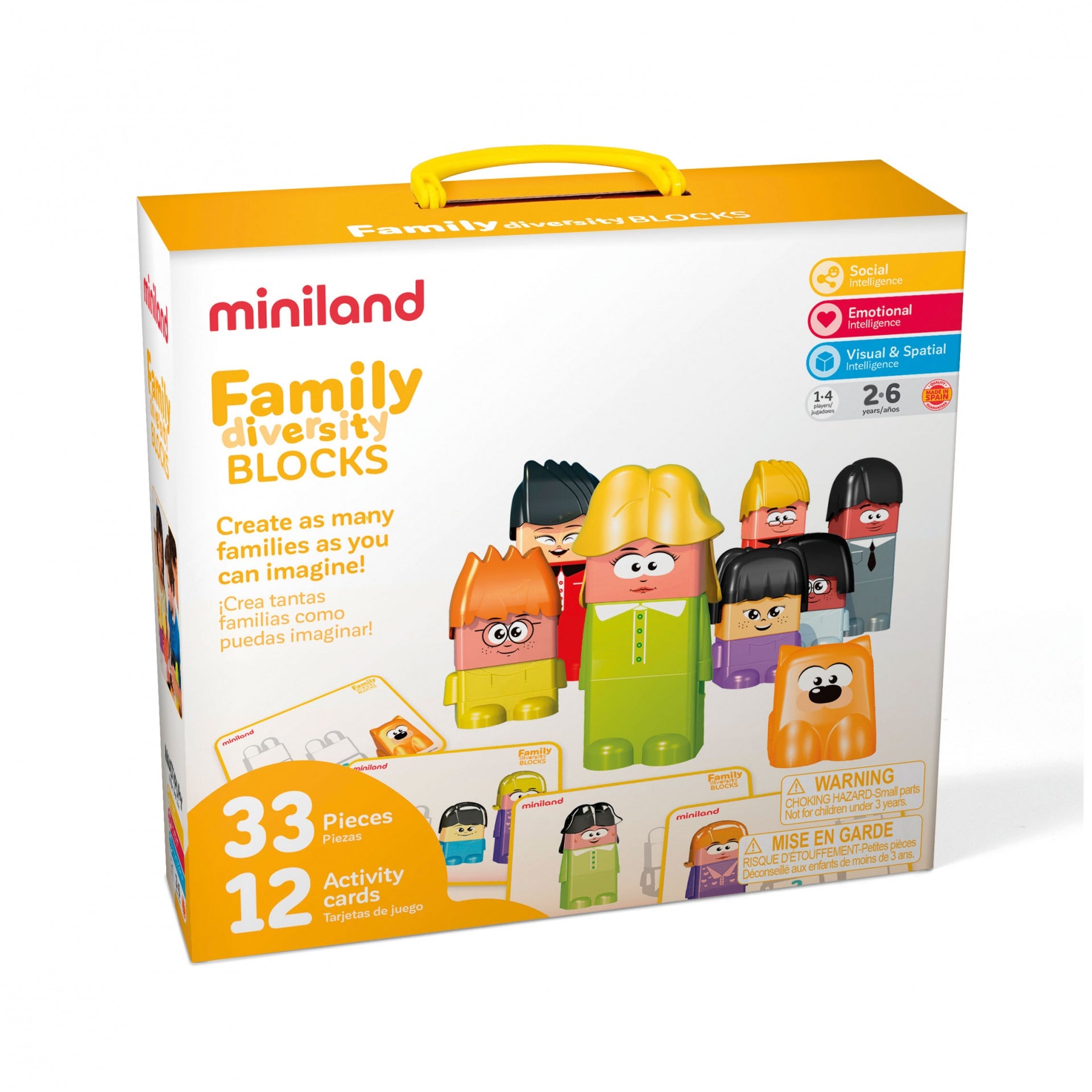 Blocos da Família Divertida - NOVEDUC Equipamento Laboratório e Formação Profissional