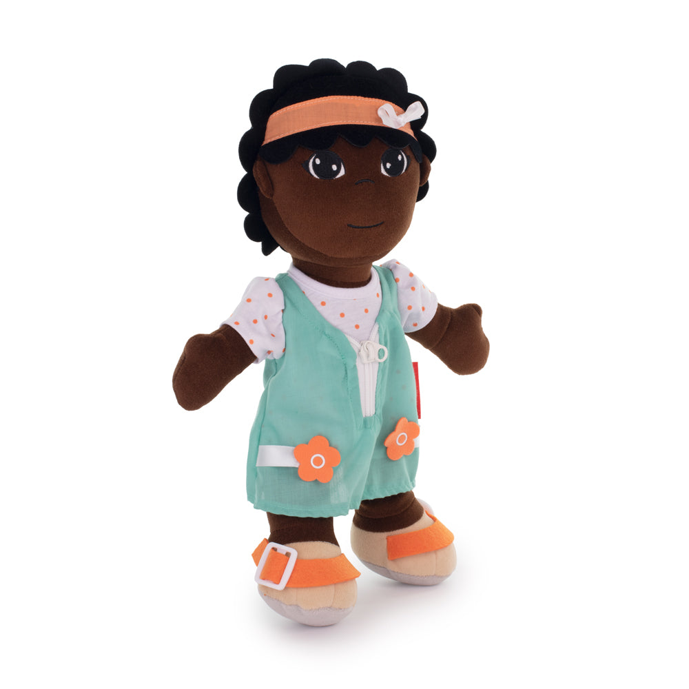 Boneca Africana em Tecido - NOVEDUC Equipamento Laboratório e Formação Profissional