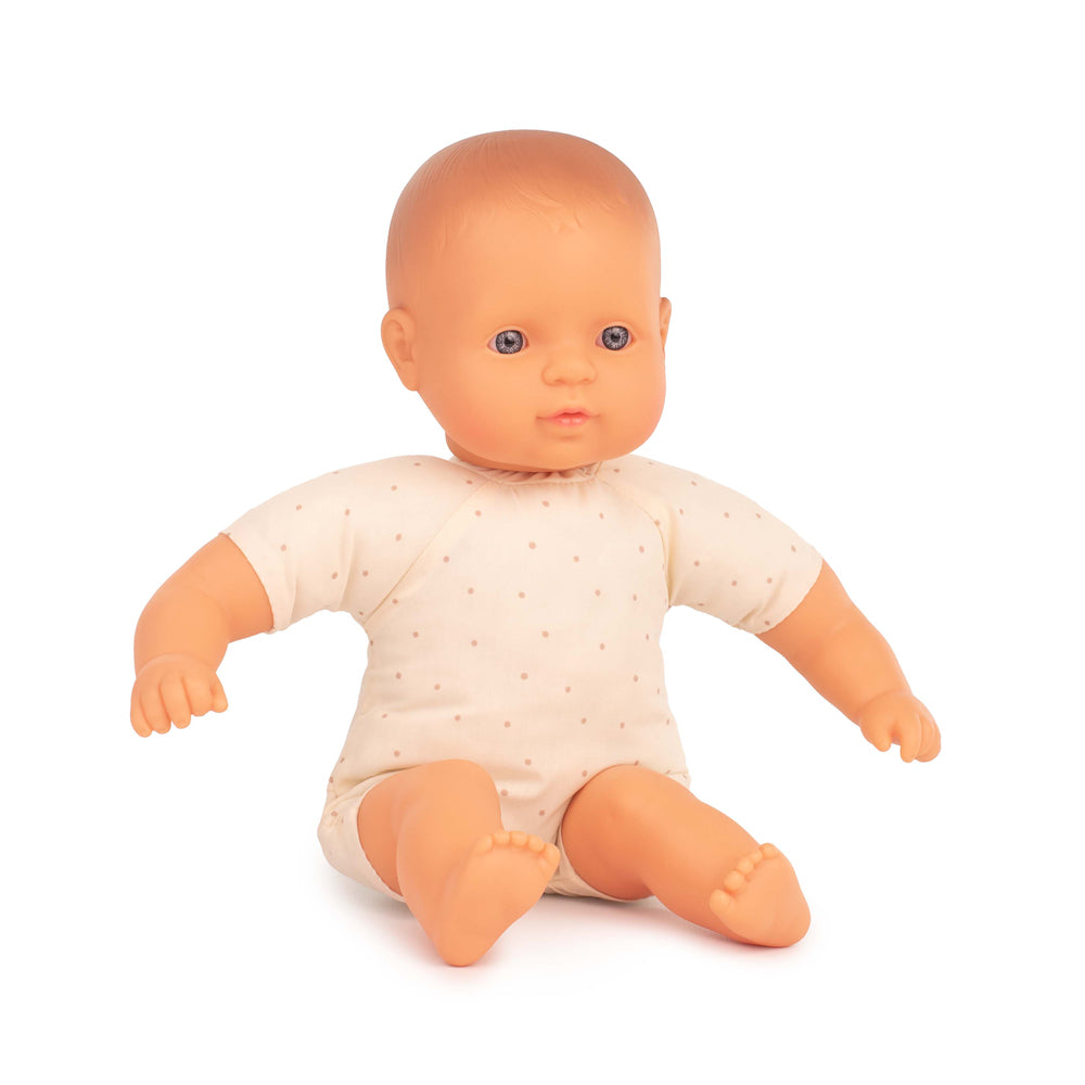 Boneca Bebé Europeia Corpo Macio 32cm (Enviado em Saco) - NOVEDUC Equipamento Laboratório e Formação Profissional
