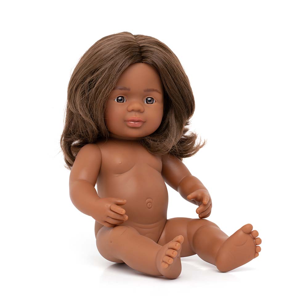 Boneca Bebé Nativo Australiana 38cm (Enviado em Saco e sem Roupa Interior) - NOVEDUC Equipamento Laboratório e Formação Profissional