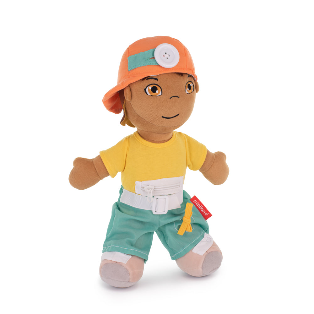 Boneco Latino-Americano em Tecido - NOVEDUC Equipamento Laboratório e Formação Profissional