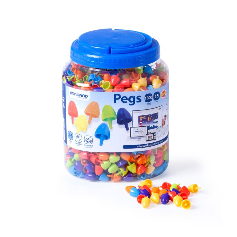 Caixa de Pinos 15mm, 1300 Peças