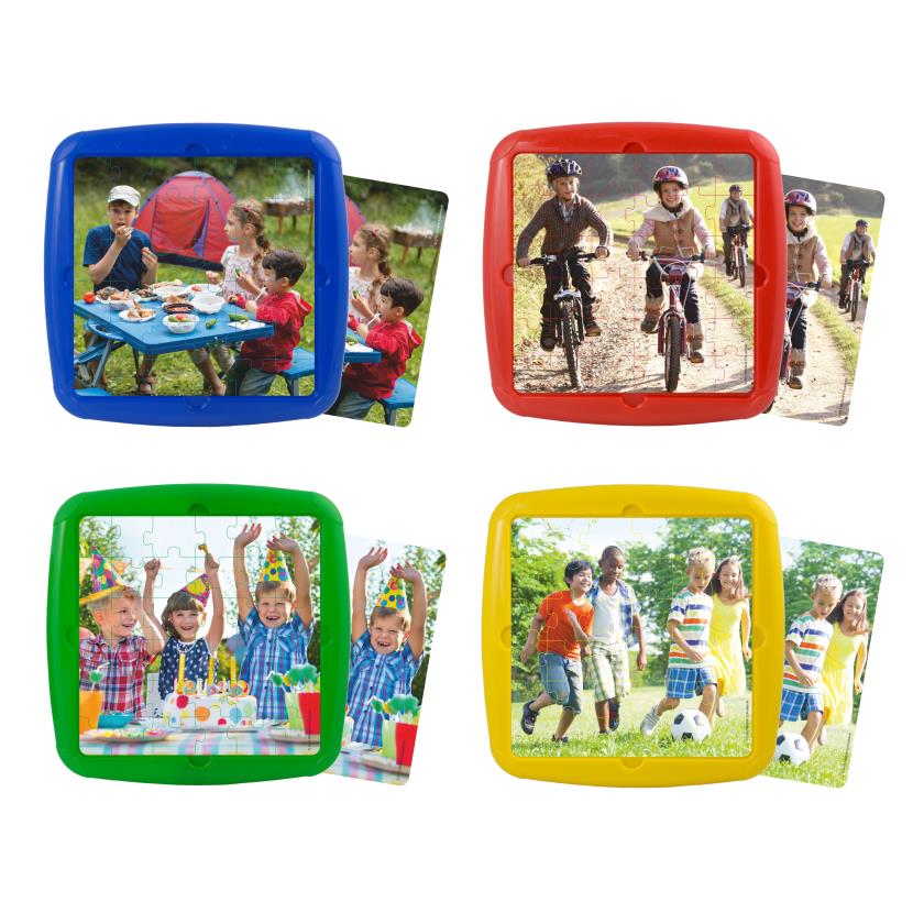 Conjunto 4 Puzzles: Tempos Livres