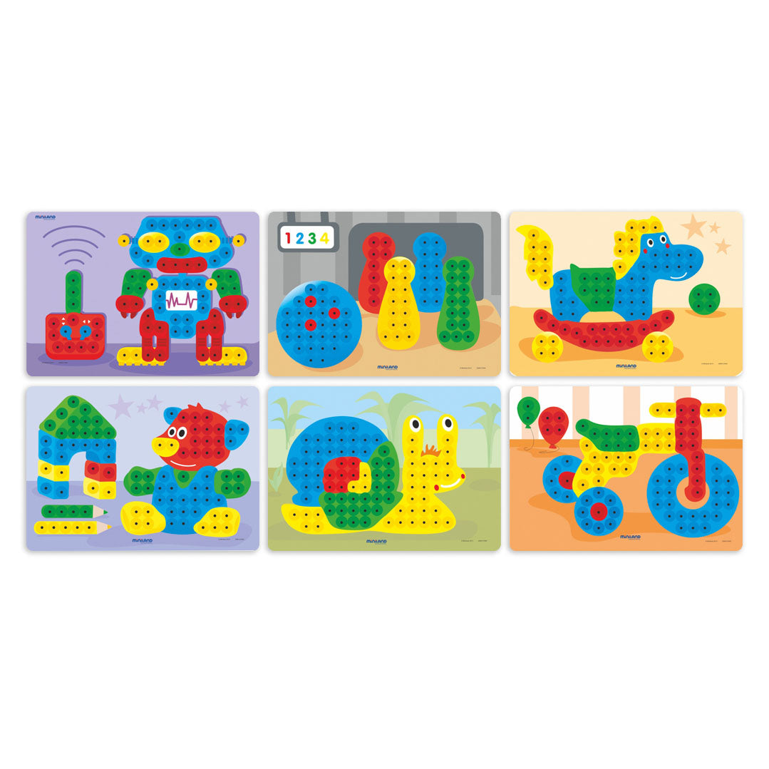 Conjunto de 6 Padrões para Pino 15mm - NOVEDUC Equipamento Laboratório e Formação Profissional