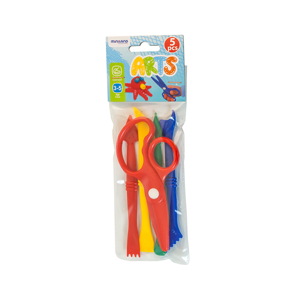 Conjunto de Ferramentas para Plasticina - NOVEDUC Equipamento Laboratório e Formação Profissional