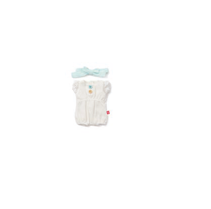 Conjunto de Roupa Azul Claro para Boneca Bebé 38cm - NOVEDUC Equipamento Laboratório e Formação Profissional