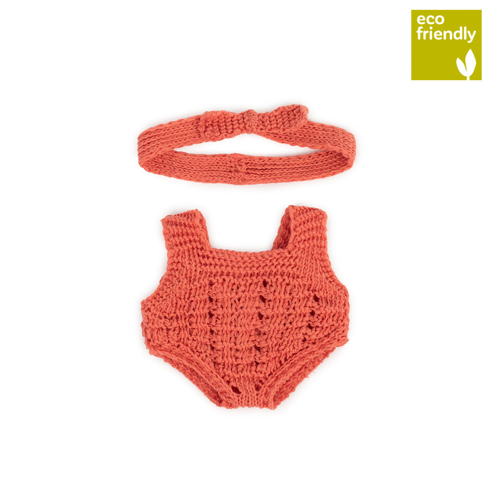 Conjunto de Roupa e Fita Cabelo para Boneco Bebé 21cm - NOVEDUC Equipamento Laboratório e Formação Profissional