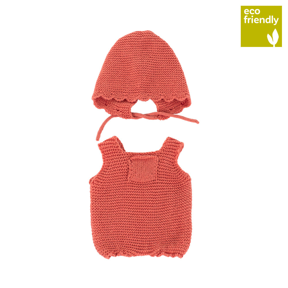 Conjunto de Roupa e Touca para Boneco Bebé 32cm - NOVEDUC Equipamento Laboratório e Formação Profissional