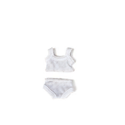 Conjunto de Roupa Interior para Bonecos Bebé 21cm - NOVEDUC Equipamento Laboratório e Formação Profissional