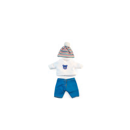 Conjunto de Roupa Inverno para Boneco Bebé 21cm - NOVEDUC Equipamento Laboratório e Formação Profissional