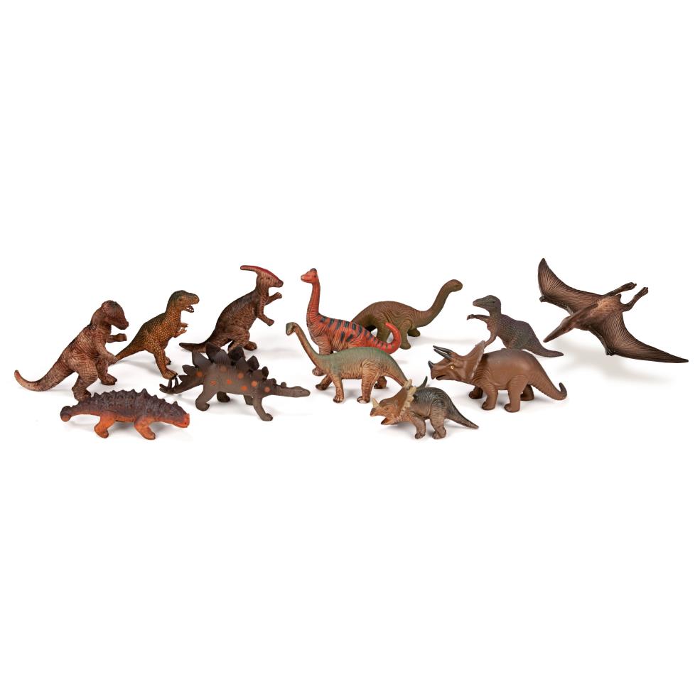 Dinossauros, 12 Unid. - NOVEDUC Equipamento Laboratório e Formação Profissional