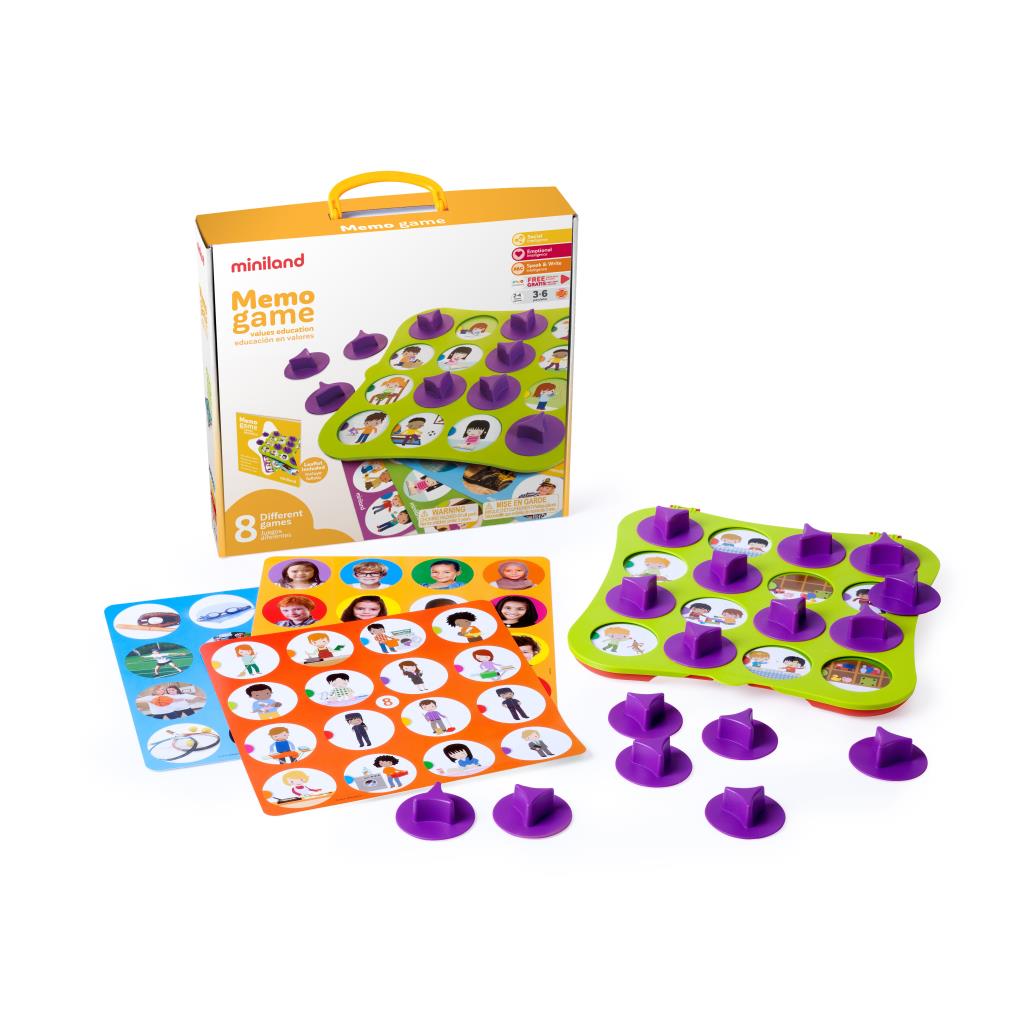 Jogo de Memória - Educação dos Valores - NOVEDUC Equipamento Laboratório e Formação Profissional