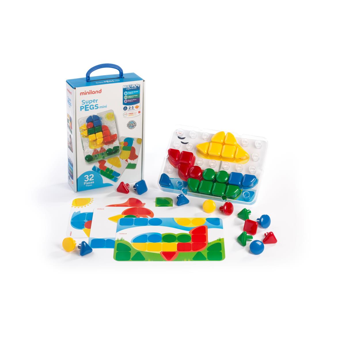 Mini Pinos 32 Peças. - NOVEDUC Equipamento Laboratório e Formação Profissional