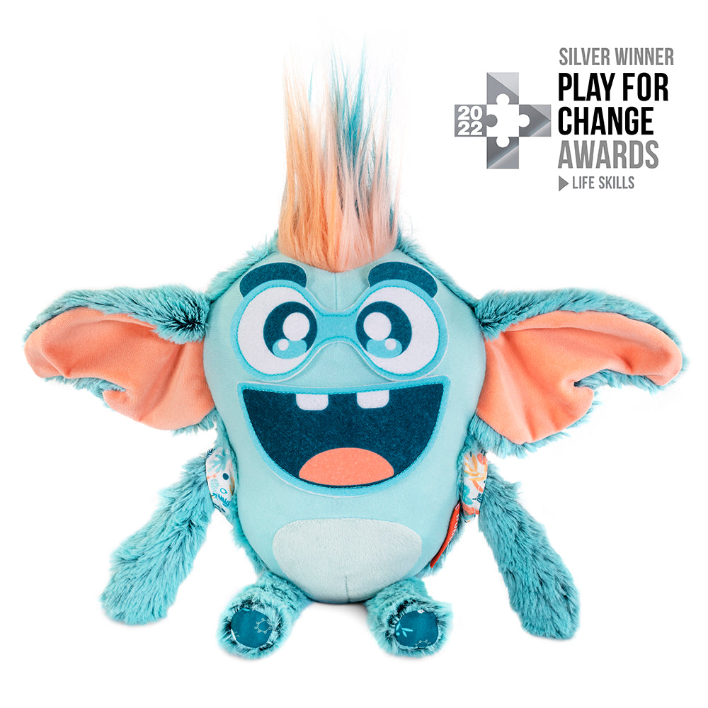 Peluche das Emoções - Morcego - NOVEDUC Equipamento Laboratório e Formação Profissional