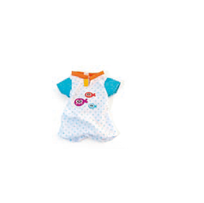 Pijama de Verão Azul para Boneco Bebé 32cm - NOVEDUC Equipamento Laboratório e Formação Profissional