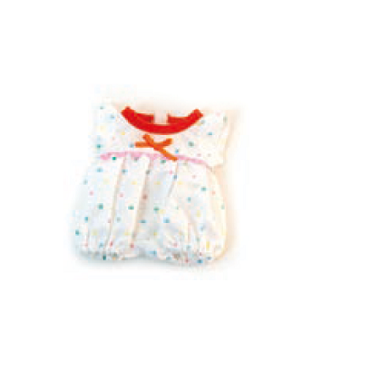 Pijama Verão para Boneca Bebé 21cm - NOVEDUC Equipamento Laboratório e Formação Profissional