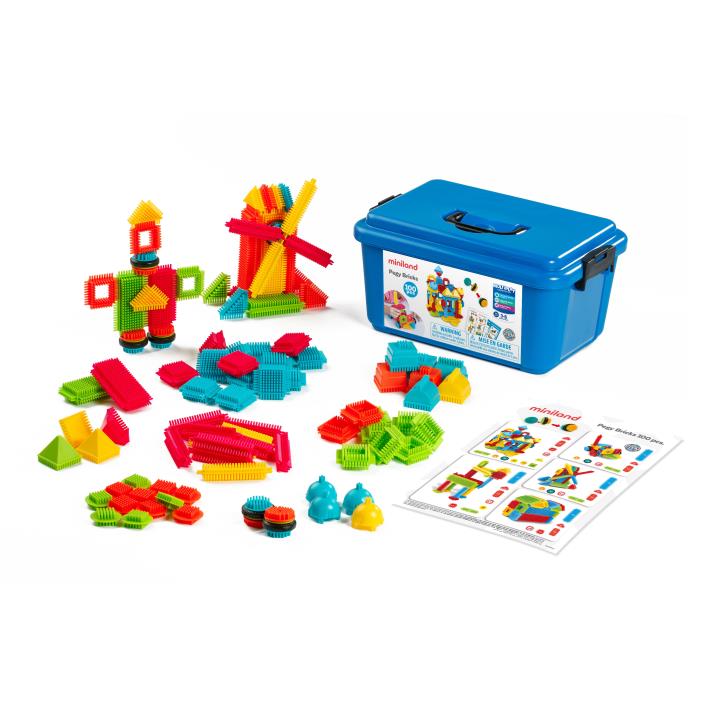 Tijolos de Construção, 100 Peças