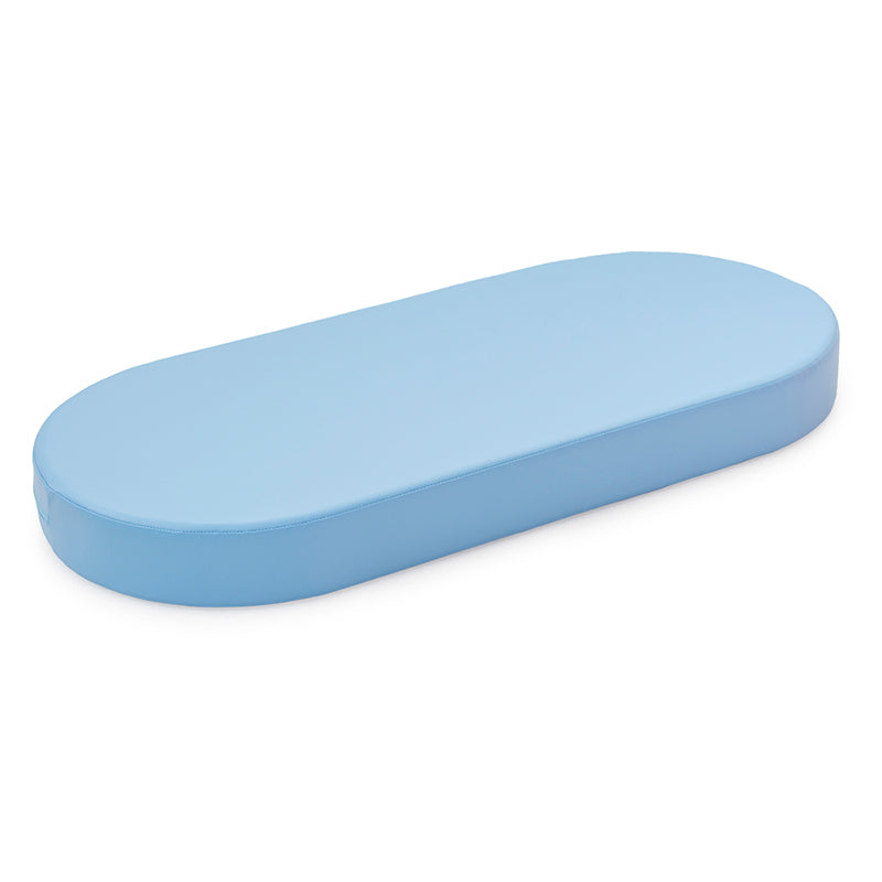Colchão para Berço Oval com 108 x 48 x 10Cm - NOVEDUC Equipamento Laboratório e Formação Profissional