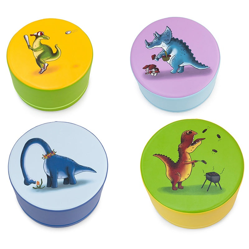 Conjunto Banquinhos Dinossauros - NOVEDUC Equipamento Laboratório e Formação Profissional